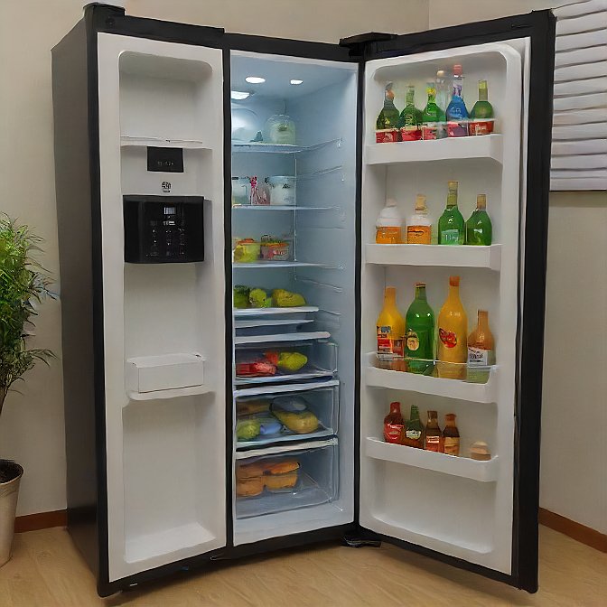 Refrigarator with Water Dispenser